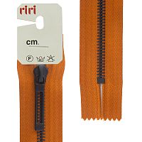Молнии riri звено BI слайдер STAB неразъёмная карманная 6 мм 18 см цвет 2404 оранжевый