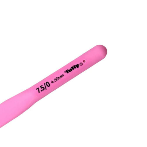 Крючок для вязания с ручкой ETIMO Rose 4.5 мм Tulip TER-09e фото 4