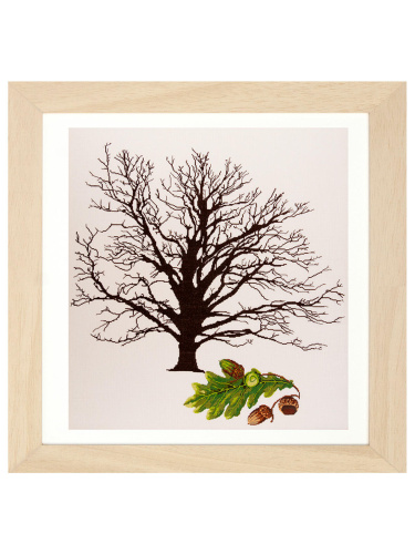 Набор для вышивания Дуб лён 32 ct THEA GOUVERNEUR 831 смотреть фото