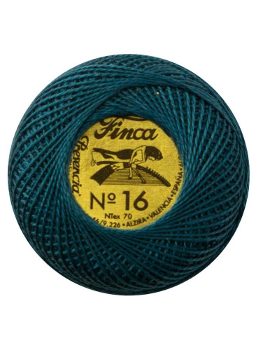 Мулине Finca Perle Жемчужное  №16 однотонный цвет 3574 смотреть фото