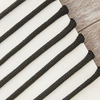 Шнур плетеный SPIRAL  SAFISA 4 мм 25 м цвет черный