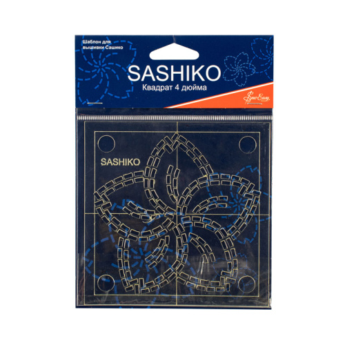 Фото шаблон для вышивки сашико  цветок сакуры ers.002 на сайте ArtPins.ru