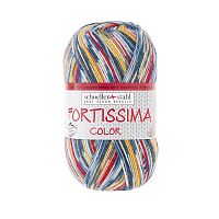 Пряжа Fortissima Socka 4-fach color 75% шерсть 25% полиамид 420 м 100 г Austermann 90028-2485