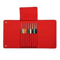 Набор крючков для вязания с пластиковой ручкой addiColours 648-2