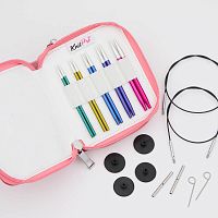 Набор укороченных съемных спиц Zing Starter 10 см KnitPro 47436