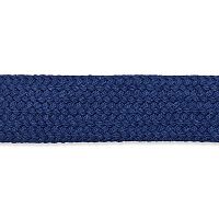 Галун плетеный ширина 8 мм 100% хлопок темно-синий Union Knopf by Prym U0001448008006805