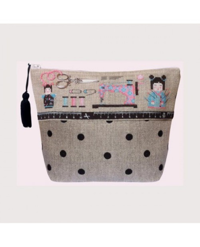 Набор для вышивания сумочки: KOKESHI  le boheur des dames 9043 смотреть фото