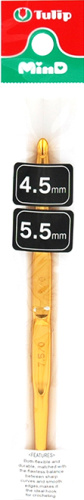 Крючок для вязания двухсторонний MinD 4.5-5.5 мм Tulip TA-0018e