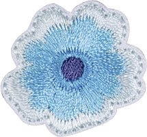 Термоаппликация Цветок голубой  HKM 42901