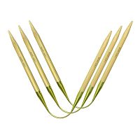 Спицы чулочные гибкие addiCraSyTrio Bambus Long №4 5 30 см 3 шт