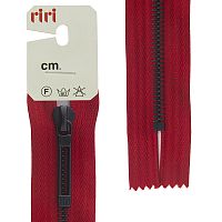 Молнии riri звено BI слайдер STAB неразъёмная карманная 6 мм 18 см цвет 2407 красный