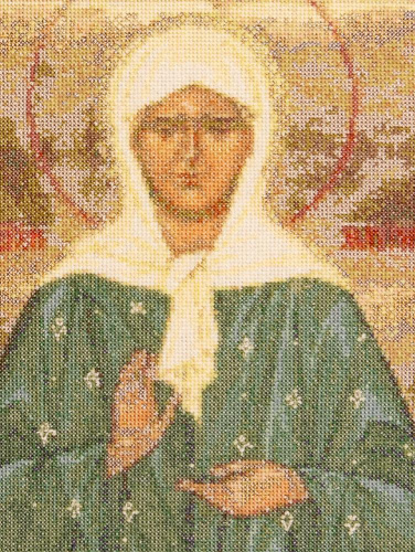 Набор для вышивания Блаженная Матрона Московская 18 ct THEA GOUVERNEUR 578A смотреть фото фото 2