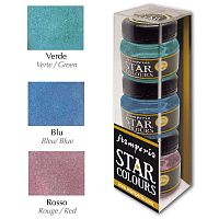 Набор акриловых красок металлик Star colours - KSTAR02