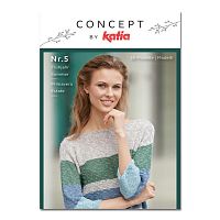 Журнал с моделями по пряже Katia CONCEPT №5