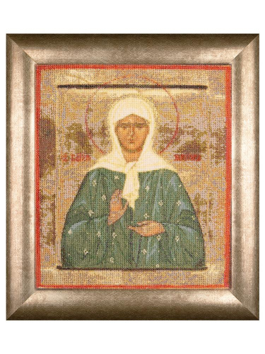 Набор для вышивания Блаженная Матрона Московская 18 ct THEA GOUVERNEUR 578A смотреть фото