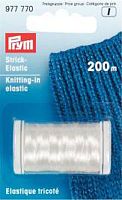 Эластичная нить для вязания резинка 200 м прозрачная 100% эластан 1 катушка Prym 977770
