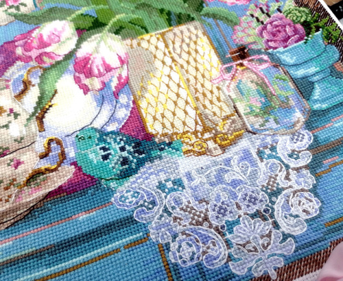 Набор для вышивания Цветочный уголок  Марья Искусница 11.004.15 смотреть фото фото 3
