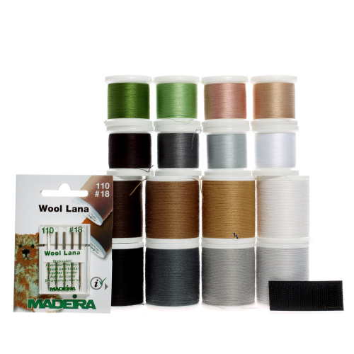 Фото набор толстых шерстяных нитей для вышивки lana 16*200 м madeira 8200 на сайте ArtPins.ru фото 2