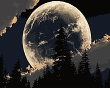 Картина по номерам GX30850 Сказочная луна