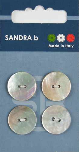 Фото пуговицы sandra 4 шт на блистере натуральный card033 на сайте ArtPins.ru