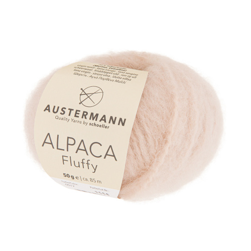 Пряжа Alpaca Fluffy 70% шерсть 30% альпака 85 м 50 г Austermann 98321-0017 фото