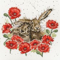 Набор для вышивания Love Is In The Hare Заячья любовь Bothy Threads XHD61