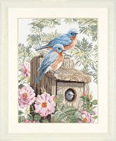 Набор для вышивания Garden Bluebirds