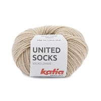 Пряжа United Socks 75% шерсть 25% полиамид 25 г 100 м KATIA 1244.4