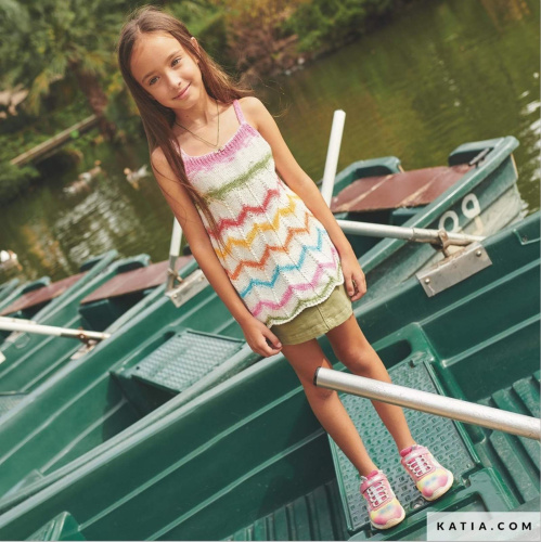 Купить журнал 20 моделей летнего детского вязания katia ss kids 105 фото 11