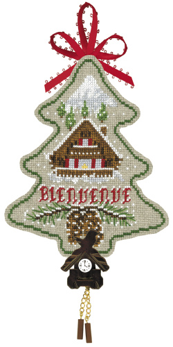 Набор для вышивания елочной игрушки SAPIN  Пихта  le boheur des dames 2725 в гипермаркете ArtPins.ru смотреть фото Набор для вышивания елочной игрушки SAPIN  Пихта  le boheur des dames 2725 смотреть фото