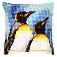 Набор для вышивания подушки Королевские пингвины VERVACO PN-0147725