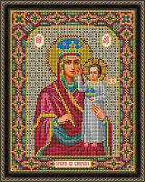 Икона Божией Матери Призри на смирение набор для вышивания бисером Galla Collection И065