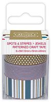 Лента клейкая декоративная Spots & Stripes Jewels