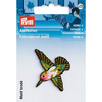 Термоаппликация Колибри  45*37 мм 100% полиэстер Prym 924306