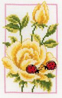 Набор для вышивания Жёлтые розы - PN-0146887