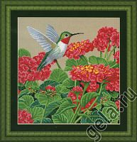 Набор для вышивания Великолепие колибри KUSTOM KRAFTS 98457