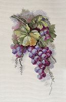 Набор для вышивания Синий виноград по рисунку С. Амес Марья Искусница 04.009.11