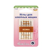 Иглы для швейных машин, для кожи, 110/18
