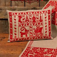 Набор для вышивания подушки Дух Рождества 83-6224