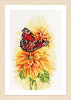 Набор для вышивания Парящая бабочка  LANARTE PN-0194926