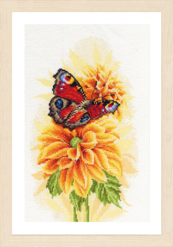 Набор для вышивания Парящая бабочка  LANARTE PN-0194926 смотреть фото