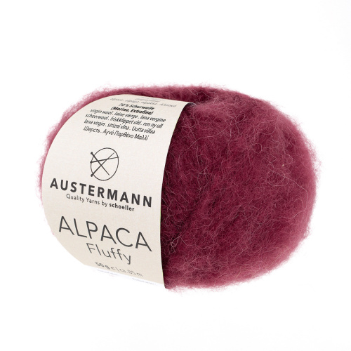 Пряжа Alpaca Fluffy 70% шерсть 30% альпака 85 м 50 г Austermann 98321-0012 фото