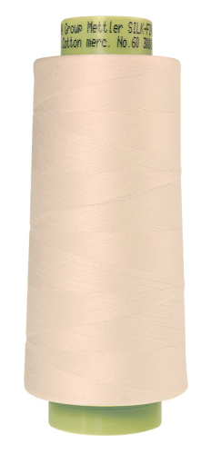 Фото нить для машинного квилтинга silk-finish cotton 60 2743 м цвет 3000 на сайте ArtPins.ru