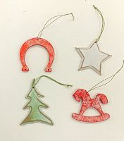 Подарочный набор деревянных ёлочных игрушек ArtPins ap-set03