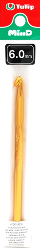 Крючок для вязания MinD 6 мм Tulip TA-0029e
