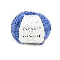 Пряжа Cotton-Yak 60% хлопок 30% шерсть 10% як 50 г 130 м KATIA 1008.127