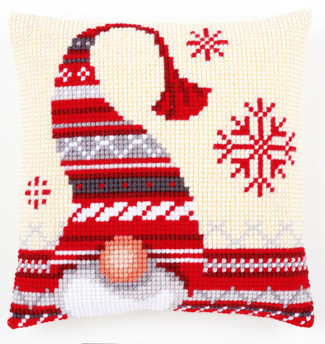 Набор для вышивания подушки Рождественский эльф - PN-0156877 смотреть фото