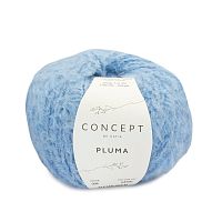 Пряжа Pluma 85% хлопок 15% полиамид 50 г 150 м KATIA 1234.94