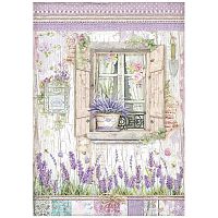 Бумага рисовая Provence window  STAMPERIA DFSA4673