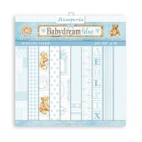 Набор бумаги для скрапбукинга Baby Dream Blue  STAMPERIA SBBS56